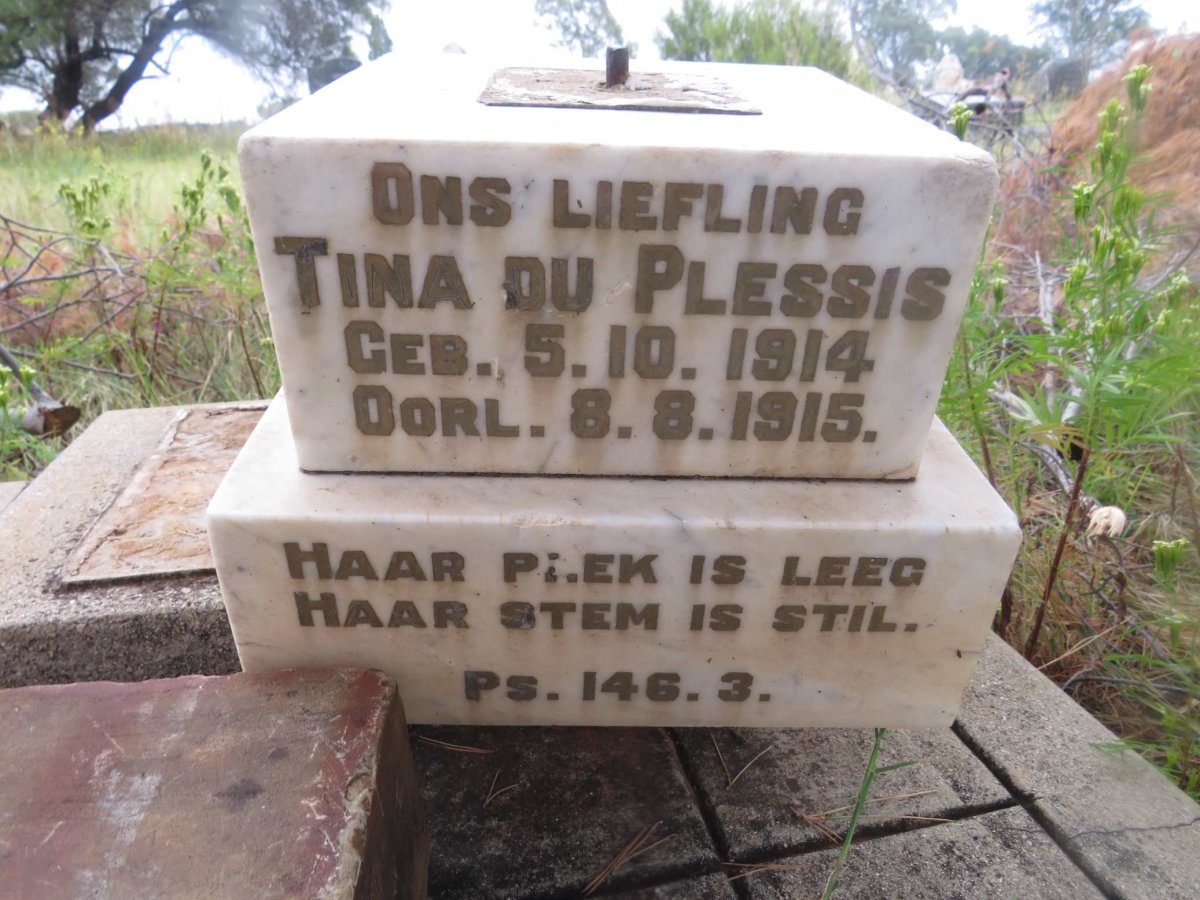 PLESSIS Tina, du 1914-1915