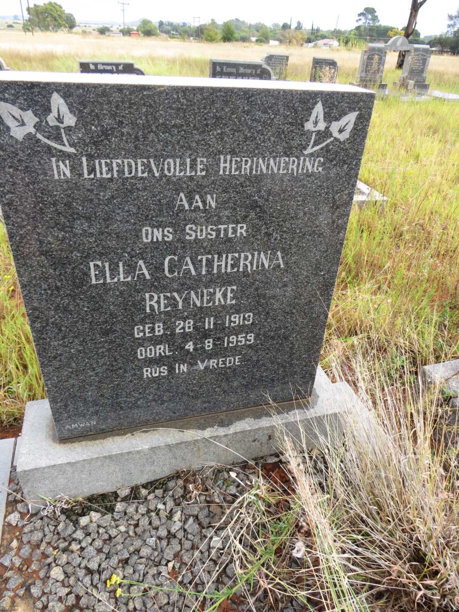 REYNEKE Ella Catherina 1919-1959
