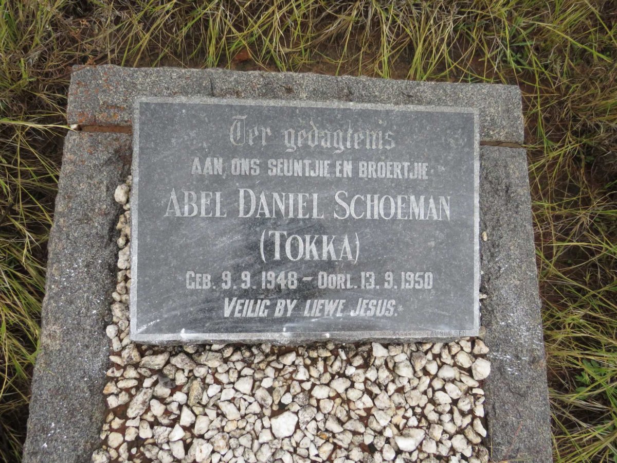 SCHOEMAN Abel Daniel 1948-1950