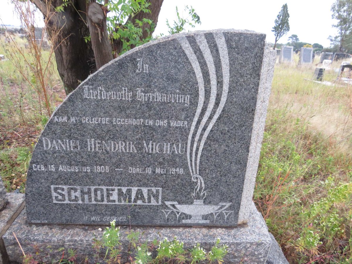 SCHOEMAN Daniel Hendrik Michau 1908-1948