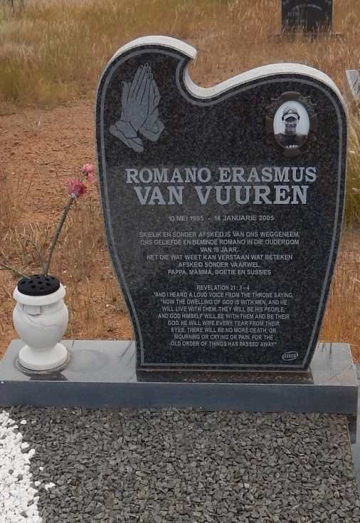 VUUREN Romano Erasmus, van 1995-2005
