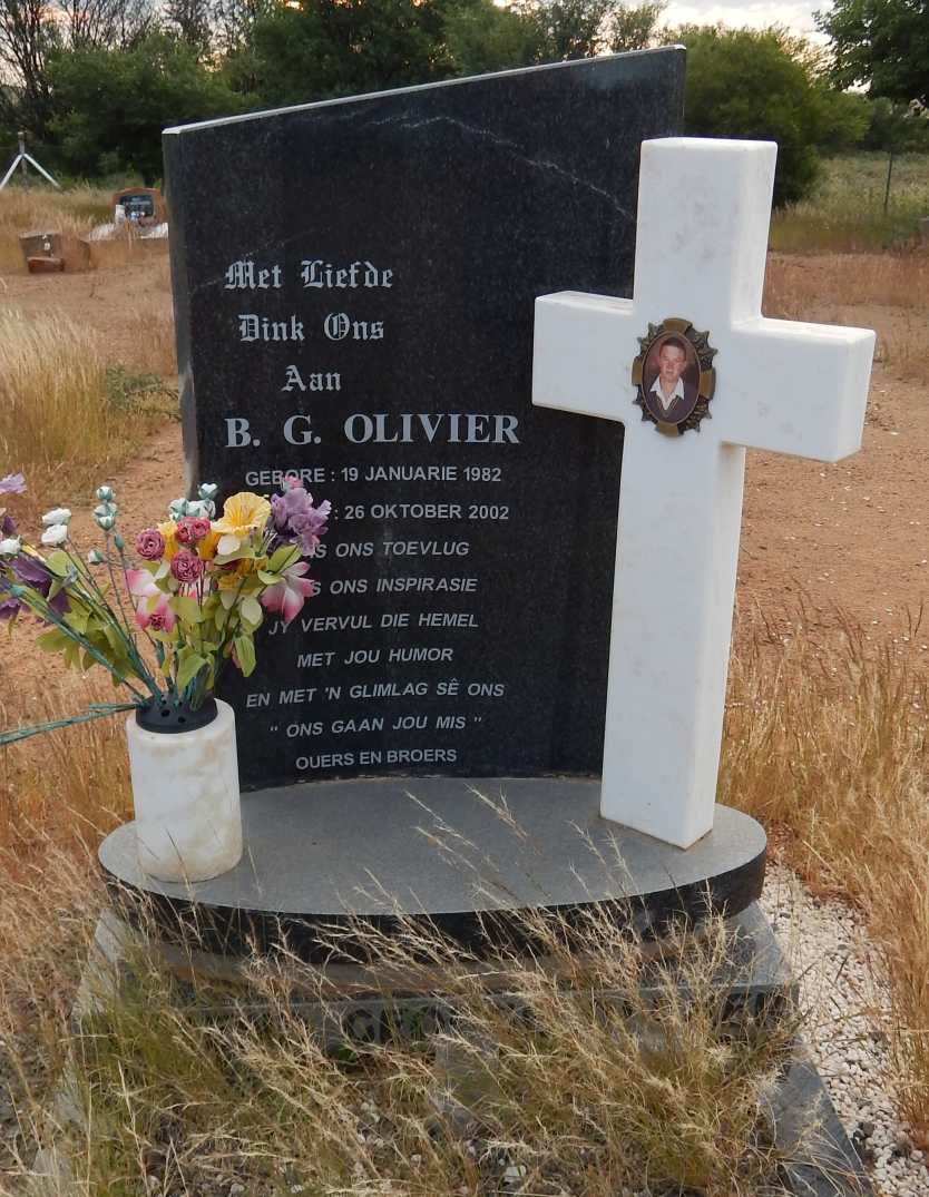 OLIVIER B.G. 1982-2002