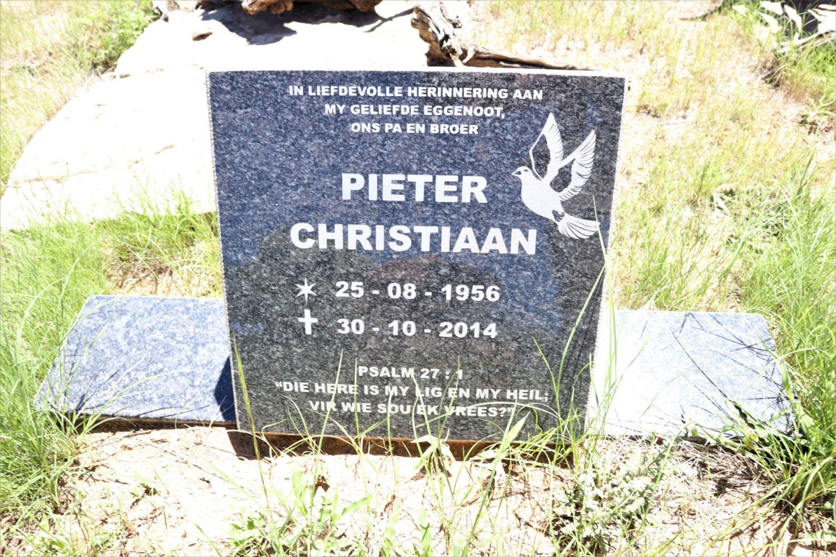 ? Pieter Christiaan 1956-2014