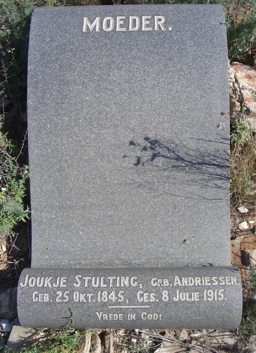 STULTING Joukje nee ANDRIESSEN 1845-1915