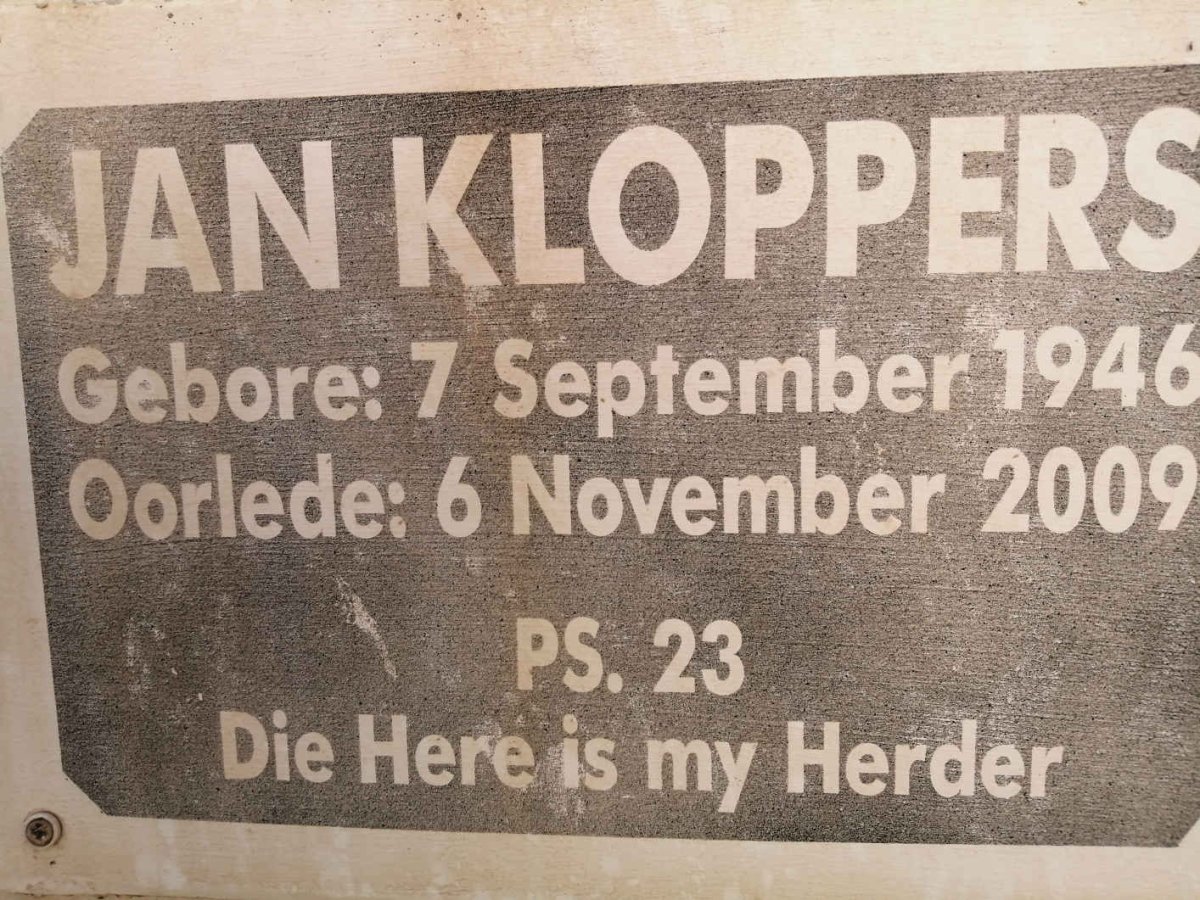 KLOPPERS Jan 1946-2009