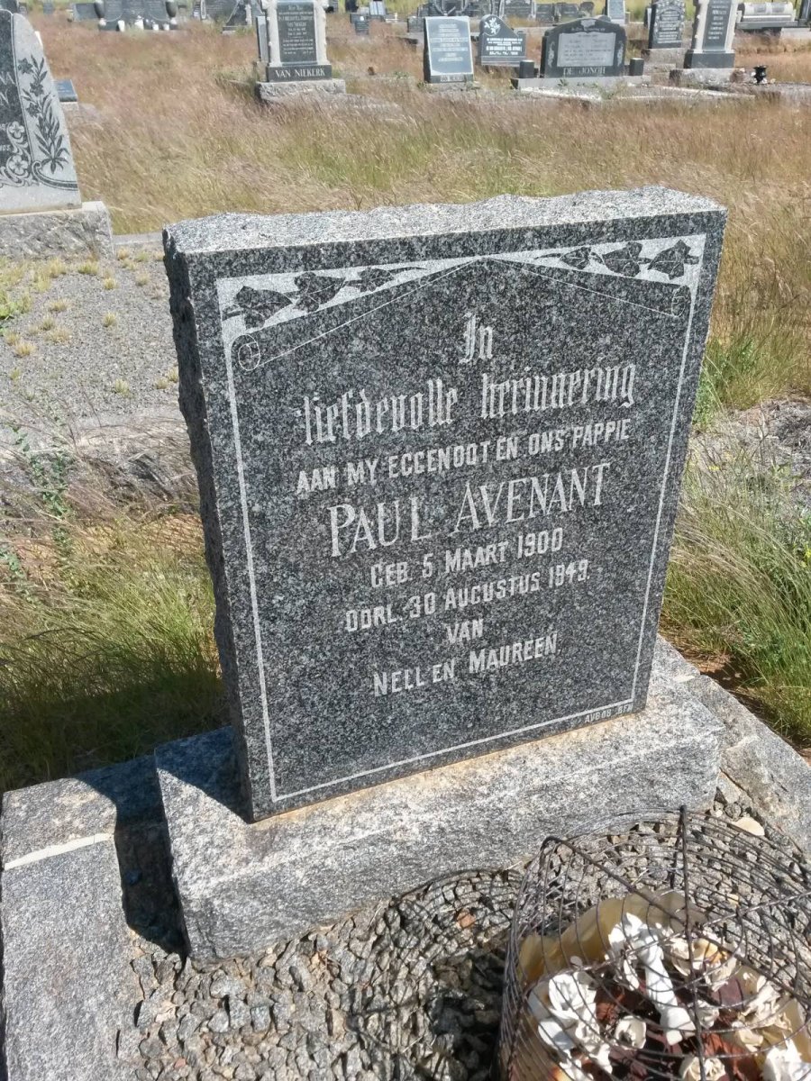 AVENANT Paul 1900-1949