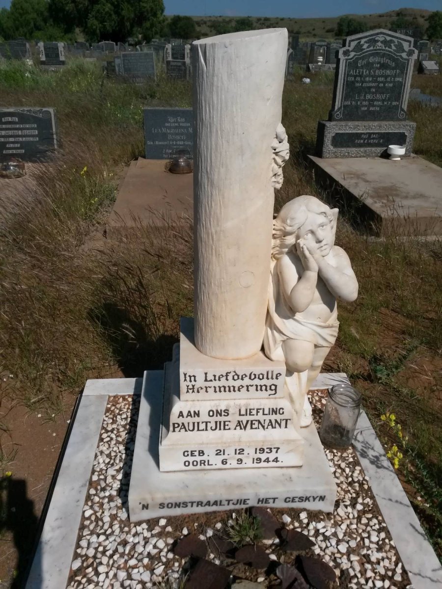 AVENANT Paultjie 1937-1944