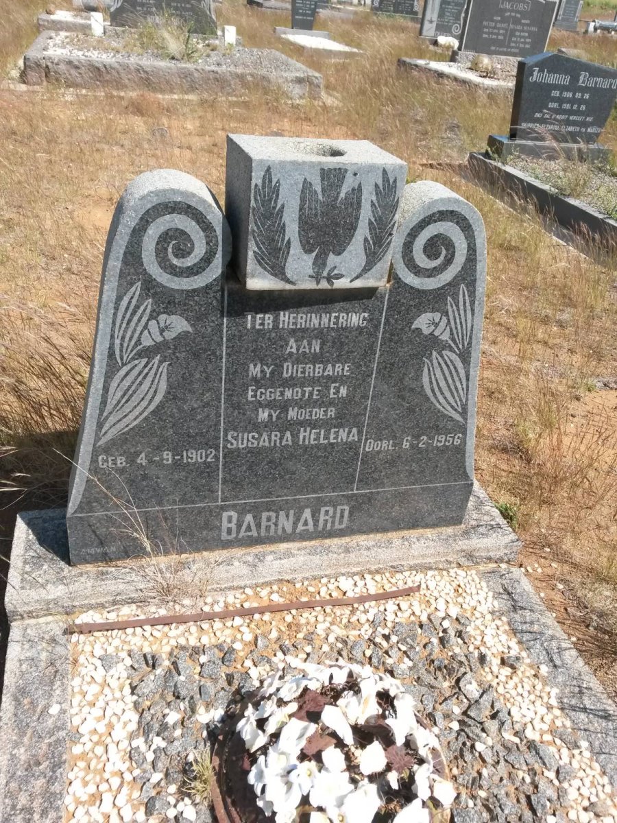 BARNARD Susara Helena 1902-1956