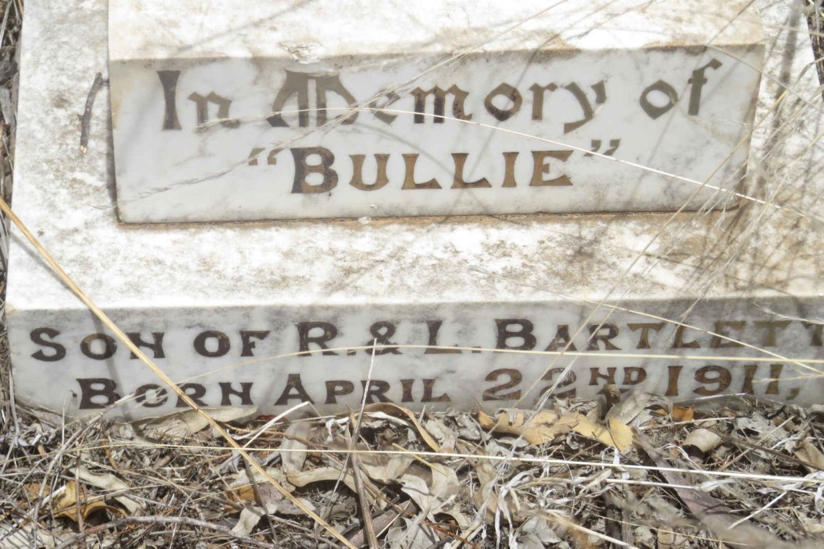 BARTLETT Bullie 1911-