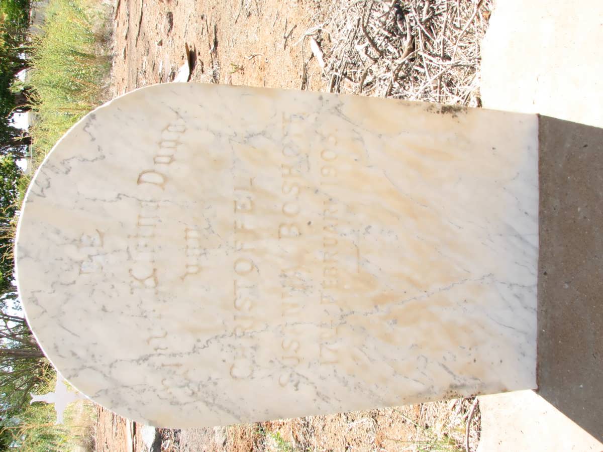 BOSHOFF Christoffel Susanna