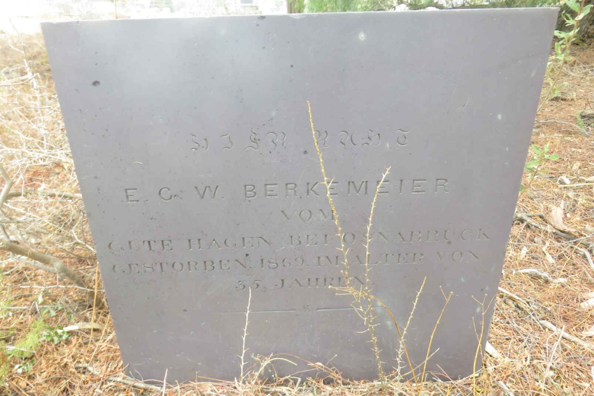BERKEMEIER E.C.W., vom -1869