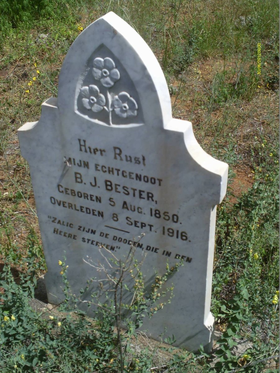 BESTER B.J. 1850-1916