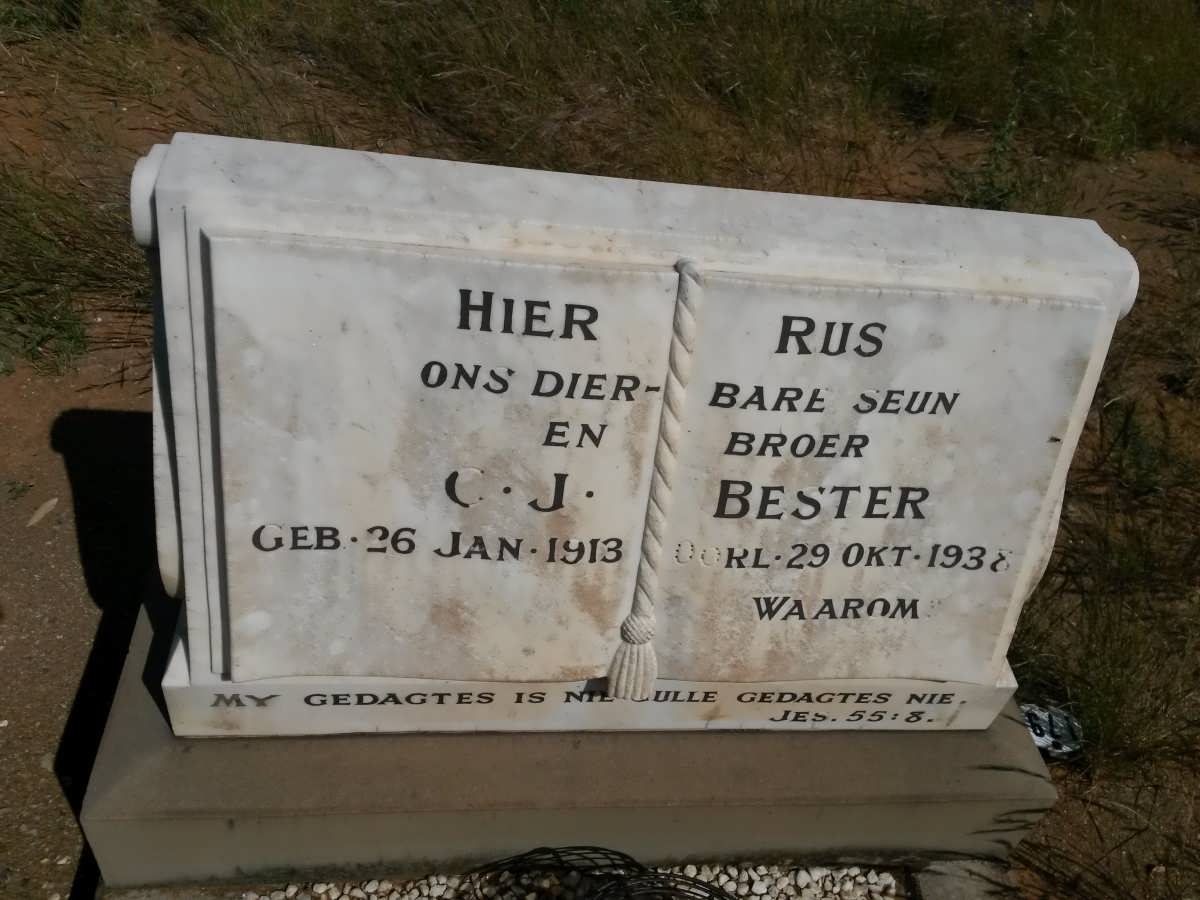 BESTER C.J. 1913-1938