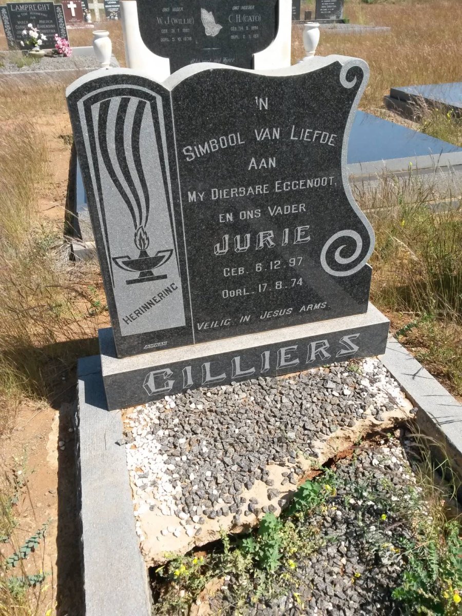 CILLIERS Jurie 1897-1974