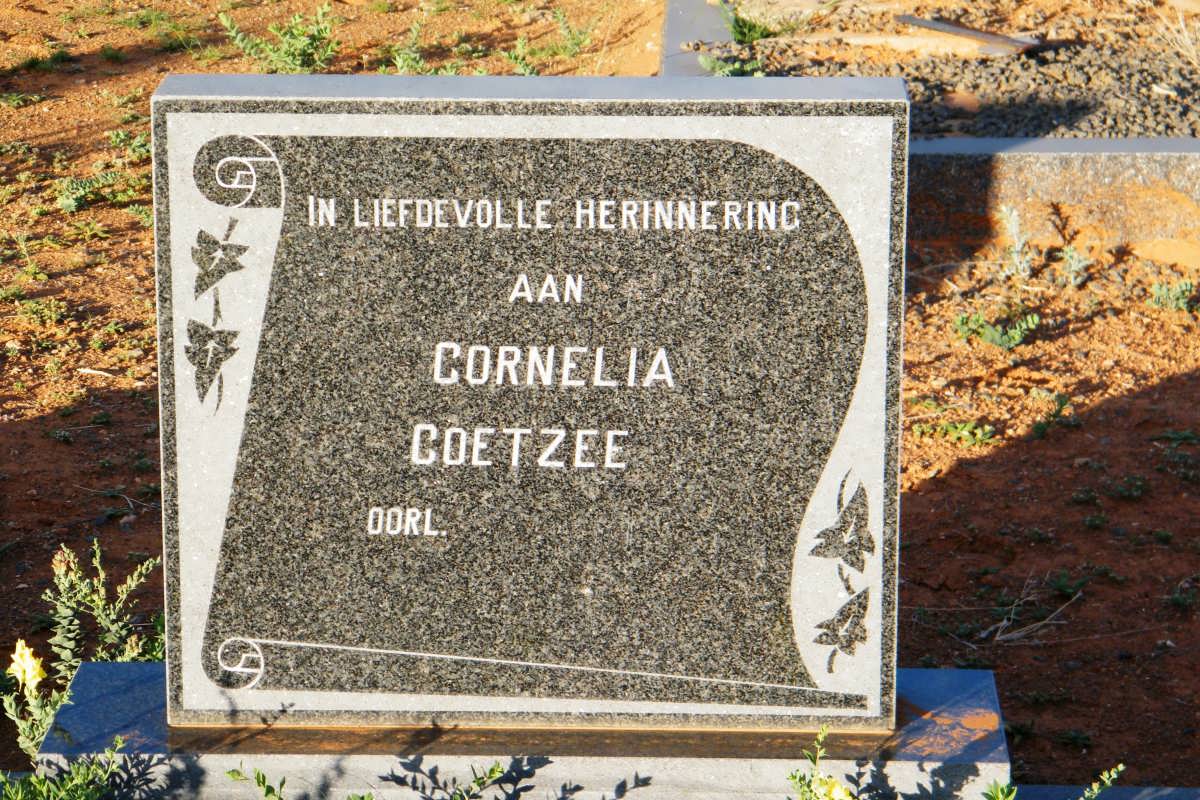 COETZEE Jacoba Stefana -1989 :: COETZEE Cornelia :: COETZEE Martha Helena