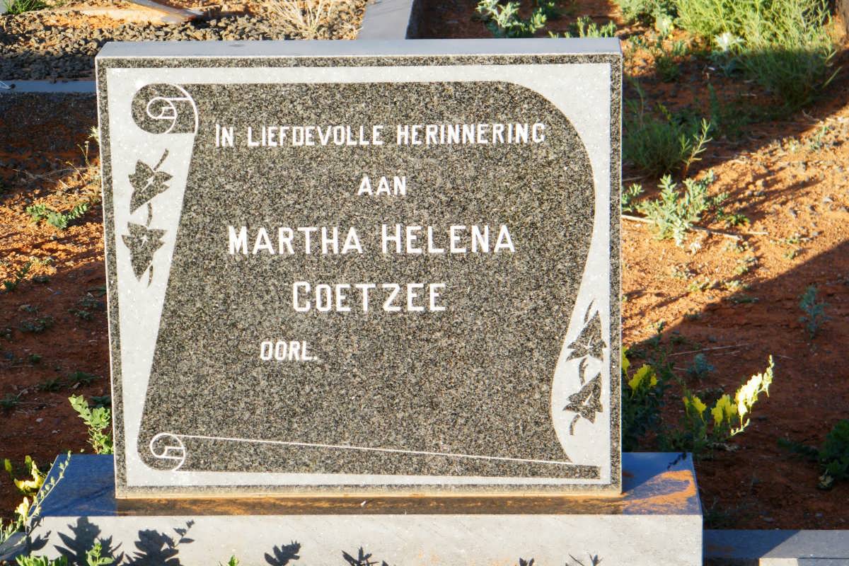 COETZEE Jacoba Stefana -1989 :: COETZEE Cornelia :: COETZEE Martha Helena