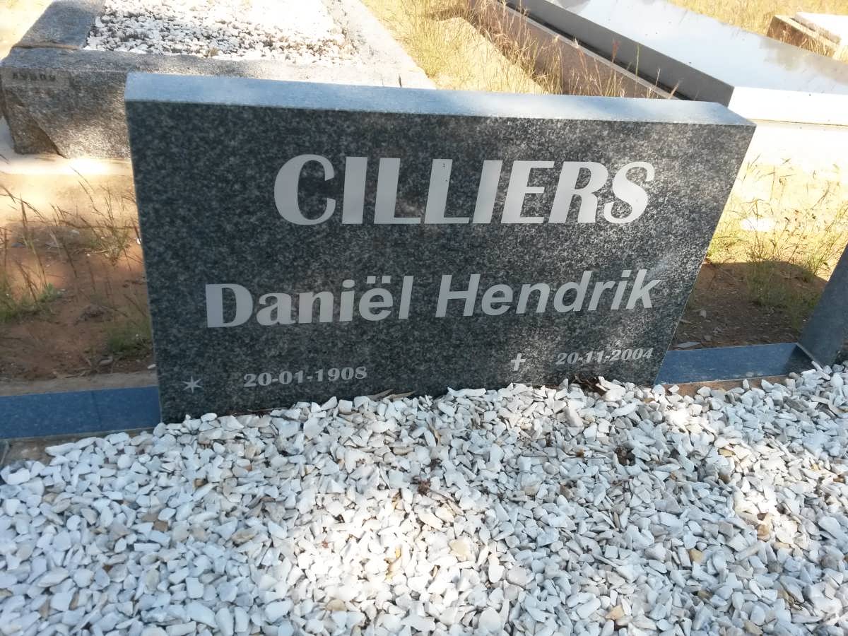 CILLIERS Daniel Hendrik 1908-2004