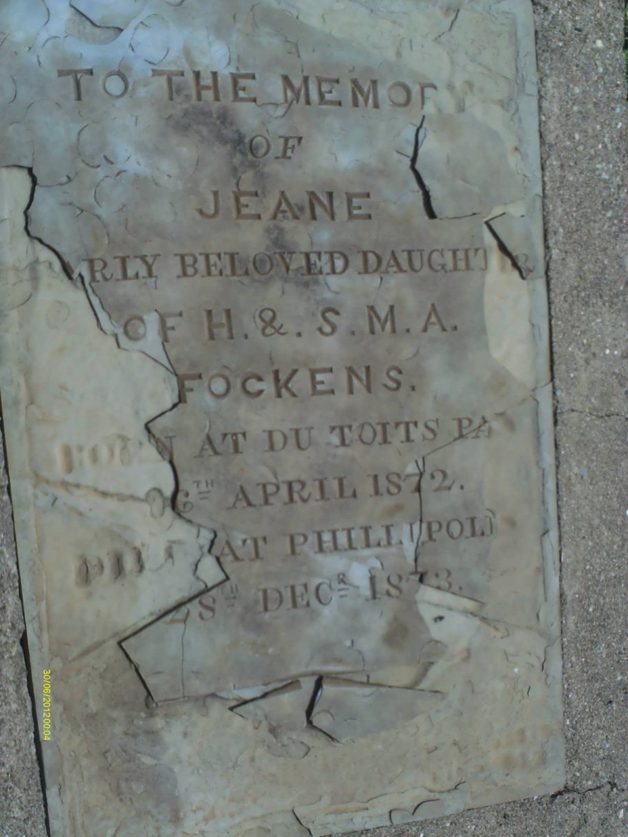 FOCKENS Jeane 1872-1873