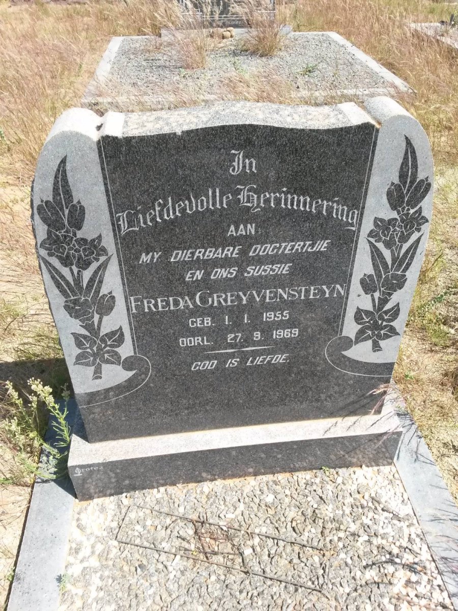 GREYVENSTEYN Freda 1955-1969