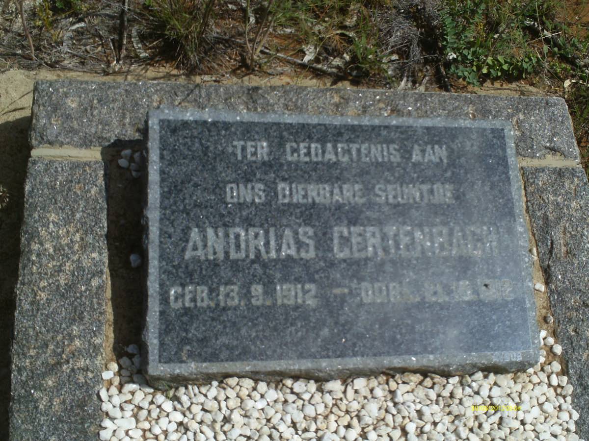 GERTENBACH Andrias 1912-1912