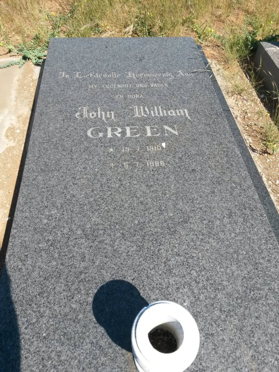 GREEN John William 1910-1986