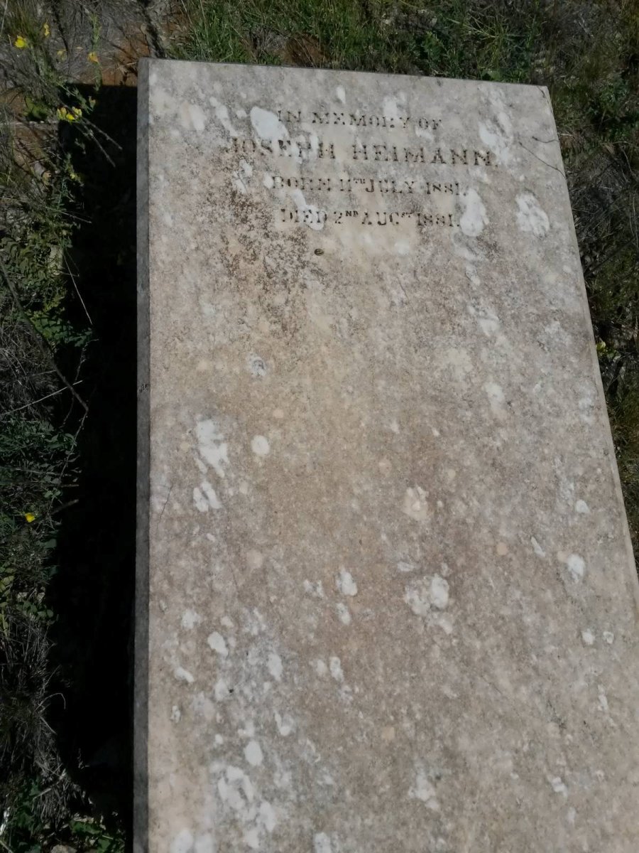 HEIMANN Joseph 1881-1881
