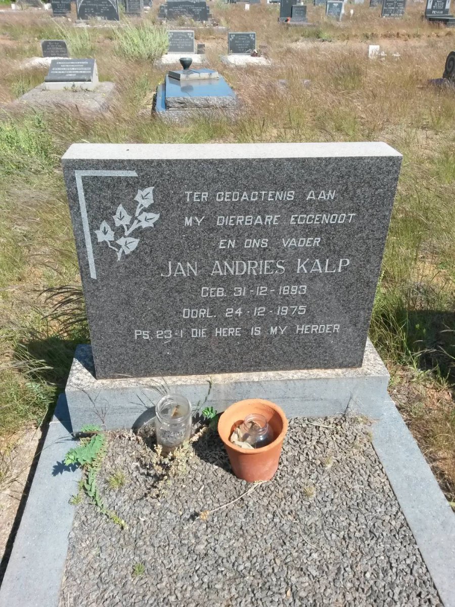 KALP Jan Andries 1893-1975