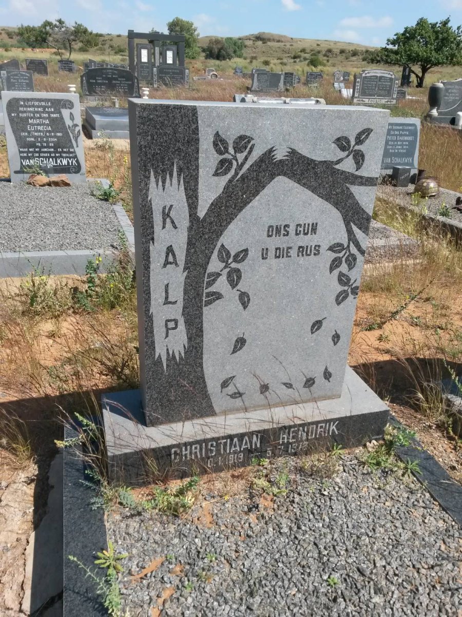 KALP Christiaan Hendrik 1919-1972