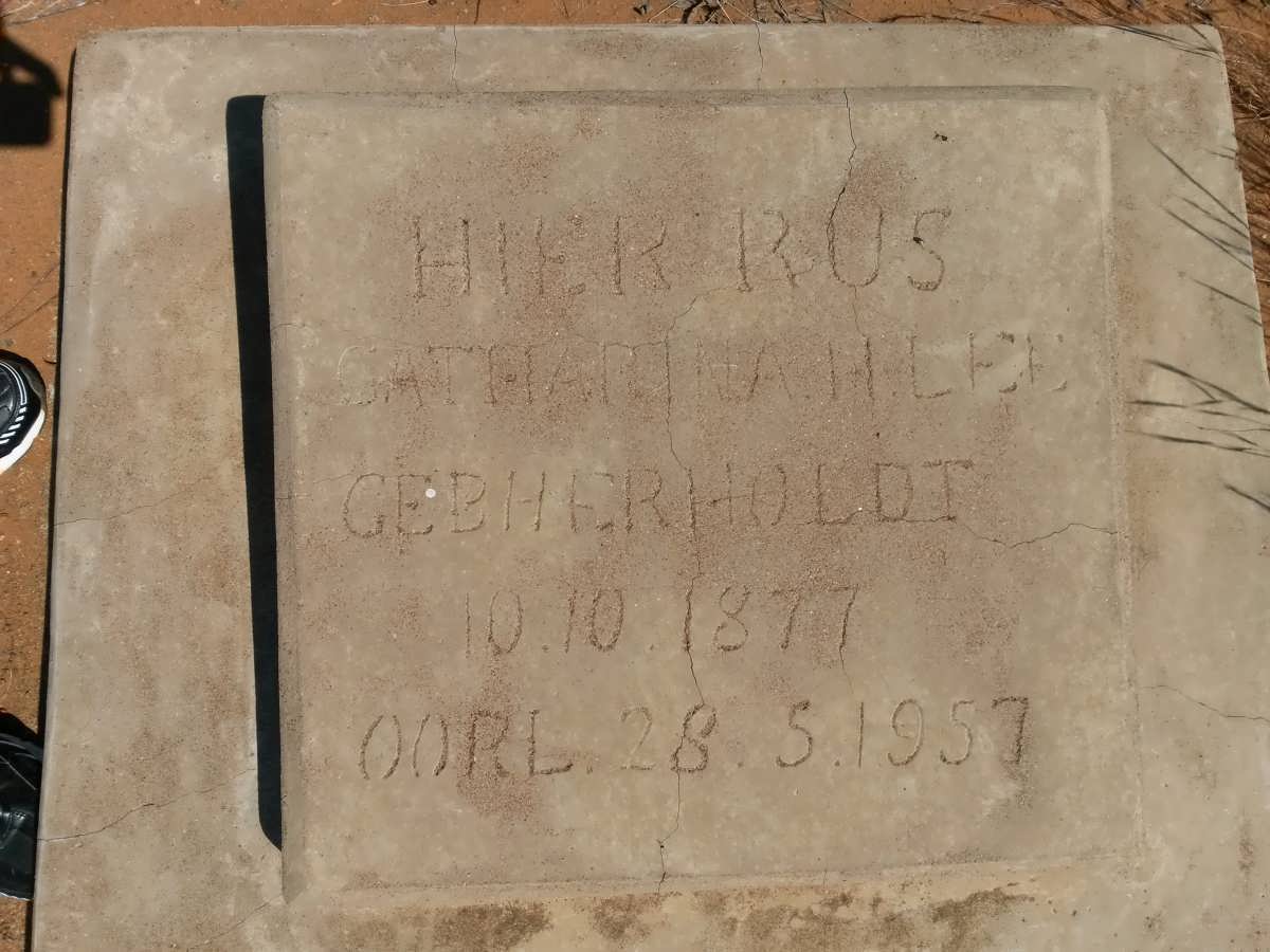 LEE Catharina H. nee HERHOLDT 1877-1957