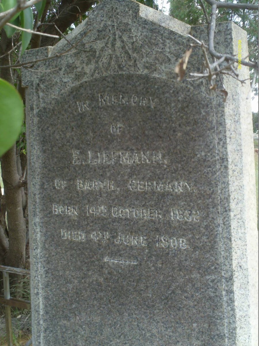 LIEFMANN E. 1832-1908