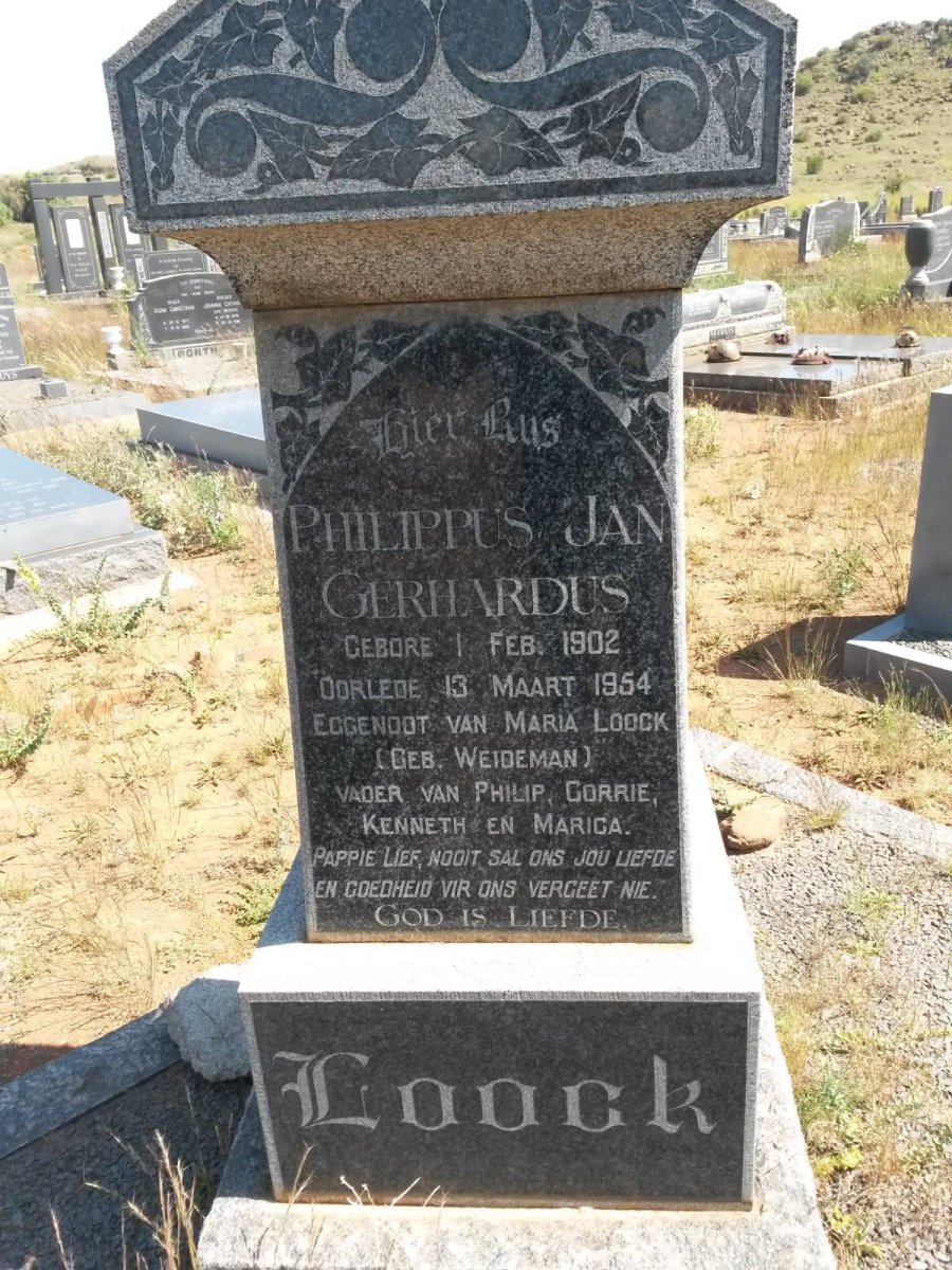 LOOCK Philippus Jan Gerhardus 1902-1954