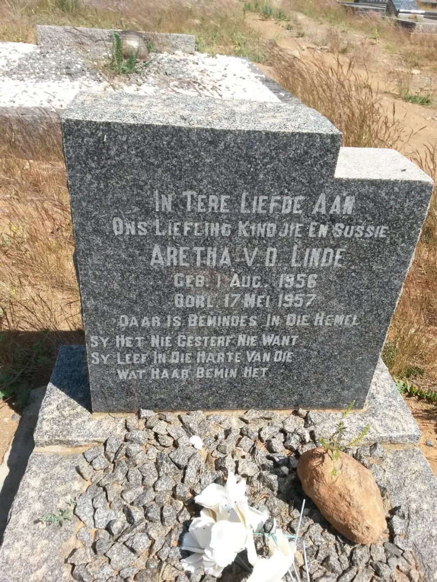 LINDE Aretha, v.d. 1956-1957