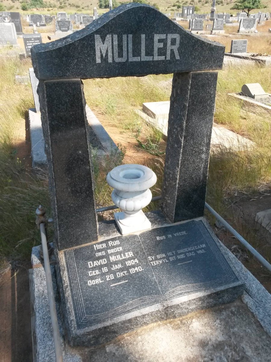 MULLER David 1904-1940