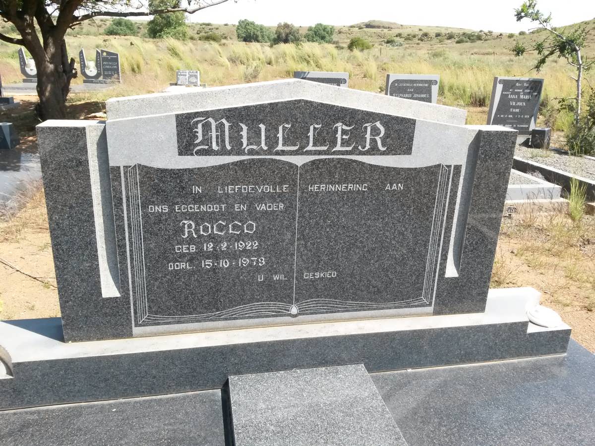 MULLER Rocco 1922-1979
