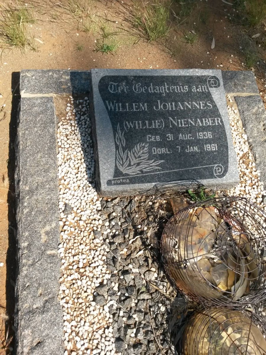 NIENABER Willem Johannes 1936-1961