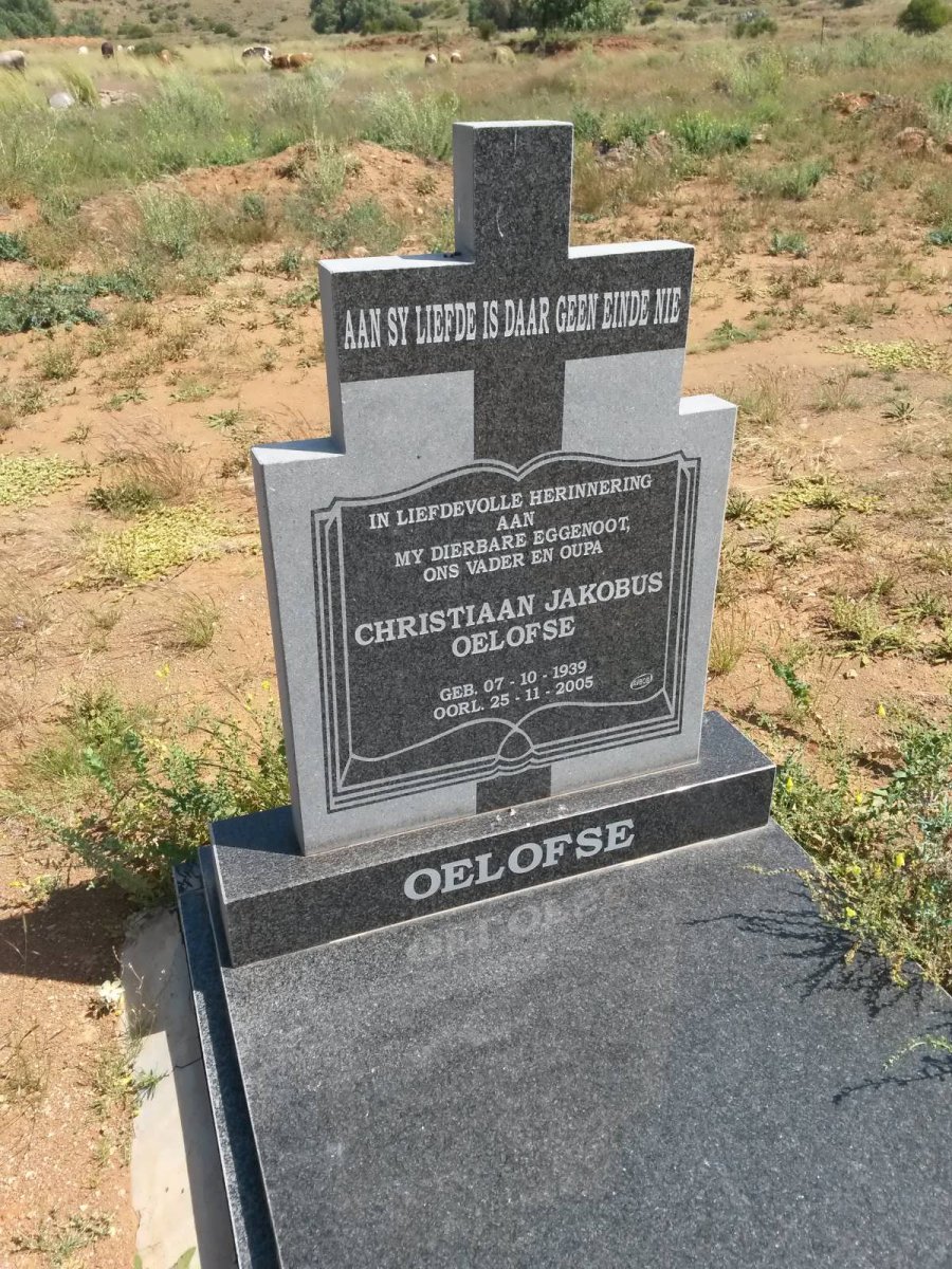 OELOFSE Christiaan Jakobus 1939-2005