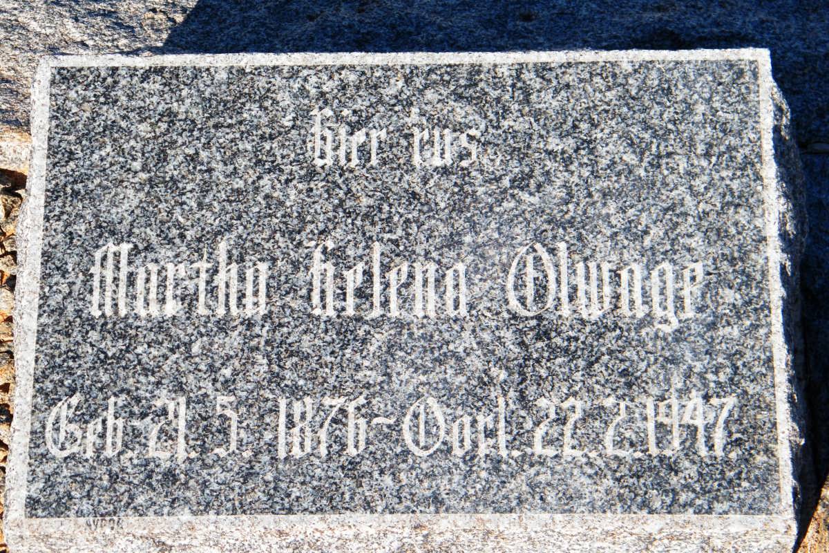 OLWAGE Hendrik Jacobus 1863-1928 &amp; Martha Helena 1876-1947 :: OLWAGE Hendrik Jacobus 1906-1946
