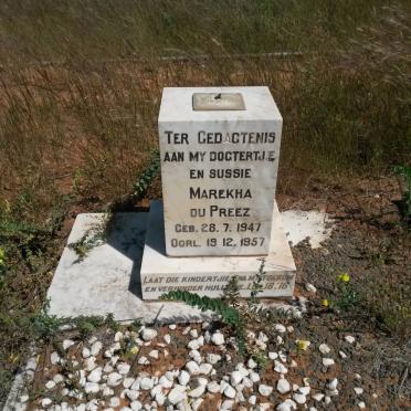 PREEZ Marekha, du 1947-1957