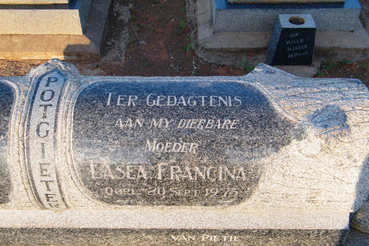 POTGIETER Izak  Meyer -1962 &amp; Lasea Francina -1975