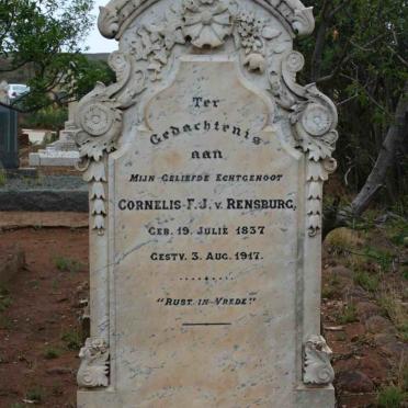 RENSBURG Cornelis F.J., v. 1837-1917