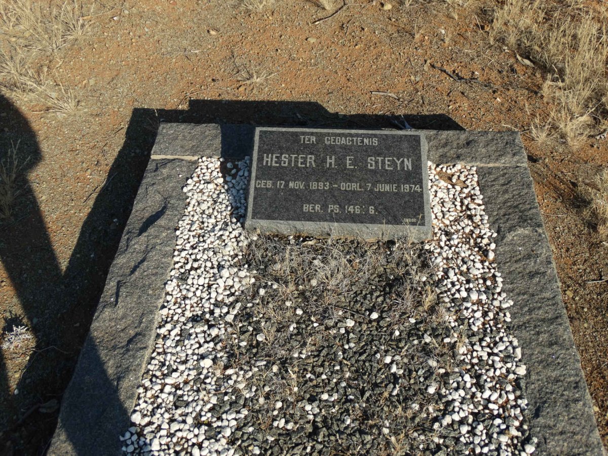 STEYN Hester H.E. 1893-1974