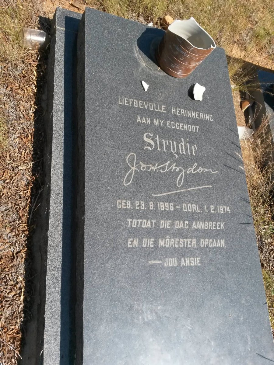 STRYDOM J.?. 1896-1974