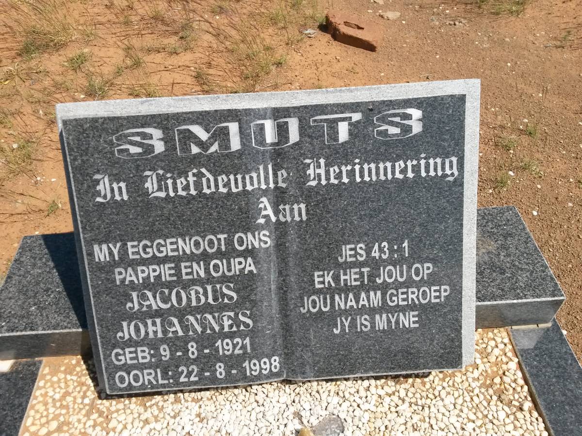 SMUTS Jacobus Johannes 1921-1998