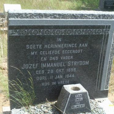 STRYDOM Jozef Immanuel 1899-1944