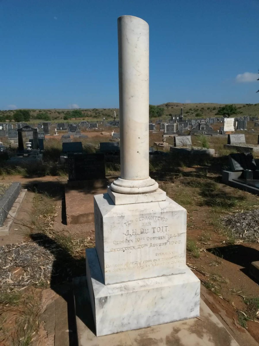 TOIT J.H. , du 1844-1908