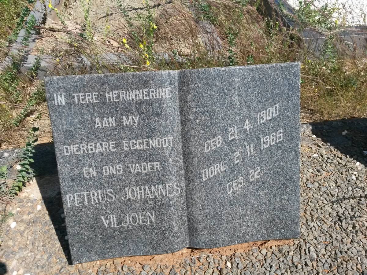 VILJOEN Petrus Johannes 1900-1966