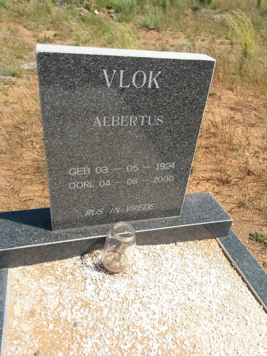 VLOK Albertus 1924-2000