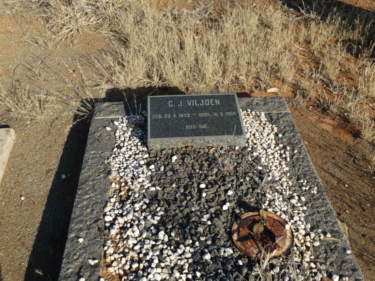 VILJOEN C.J. 1859-1959