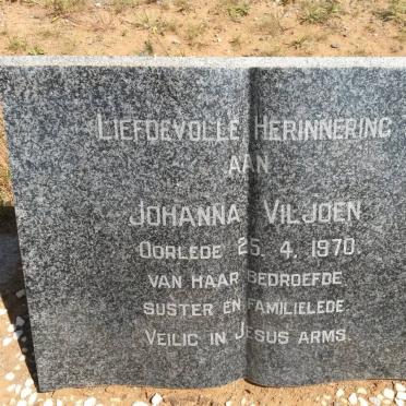 VILJOEN Johanna -1970
