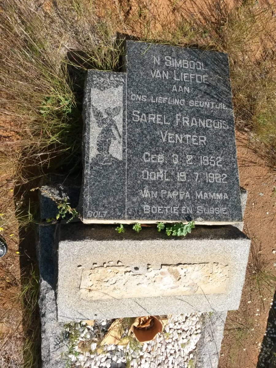 VENTER Sarel Francois 1952-1982